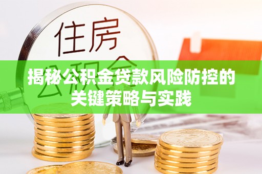 隆德揭秘公积金贷款风险防控的关键策略与实践