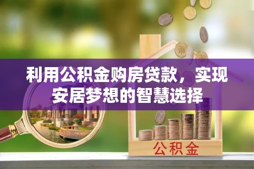 隆德利用公积金购房贷款，实现安居梦想的智慧选择