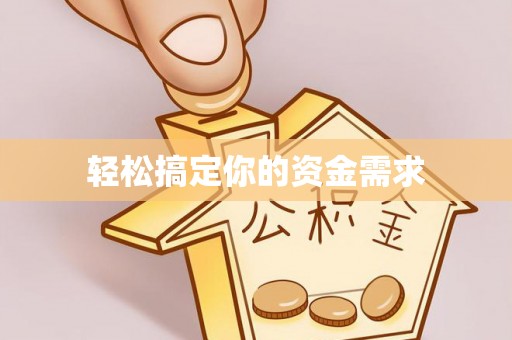 隆德轻松搞定你的资金需求