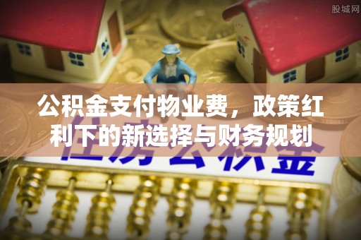隆德公积金支付物业费，政策红利下的新选择与财务规划
