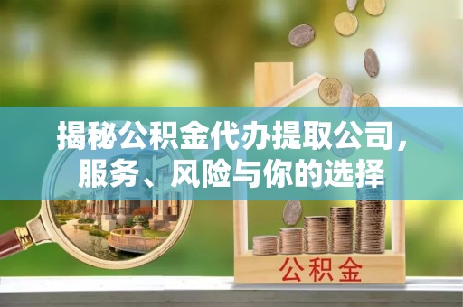 隆德揭秘公积金代办提取公司，服务、风险与你的选择