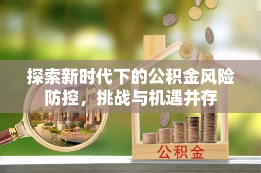 隆德探索新时代下的公积金风险防控，挑战与机遇并存