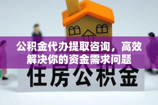 隆德公积金代办提取咨询，高效解决你的资金需求问题