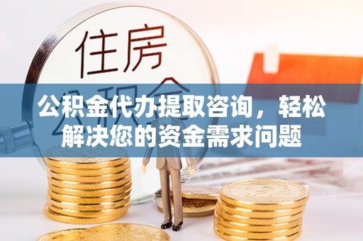 隆德公积金代办提取咨询，轻松解决您的资金需求问题