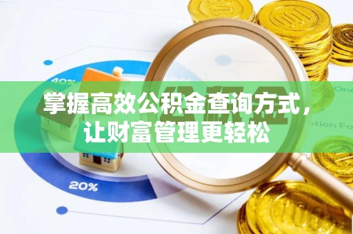 隆德掌握高效公积金查询方式，让财富管理更轻松