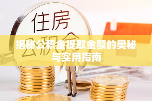 隆德揭秘公积金提取金额的奥秘与实用指南