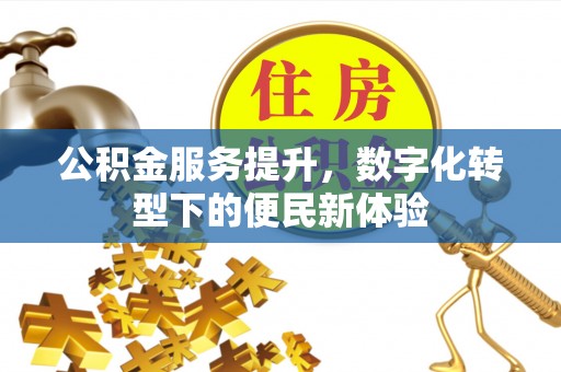 隆德公积金服务提升，数字化转型下的便民新体验