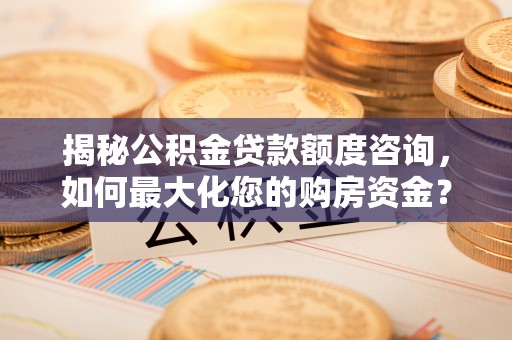 隆德揭秘公积金贷款额度咨询，如何最大化您的购房资金？