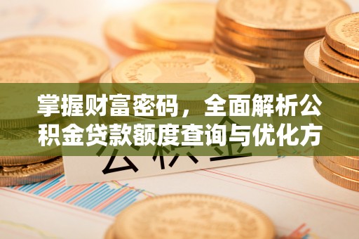 隆德掌握财富密码，全面解析公积金贷款额度查询与优化方案
