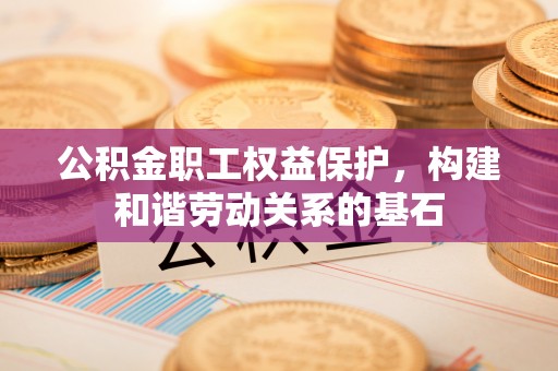 隆德公积金职工权益保护，构建和谐劳动关系的基石