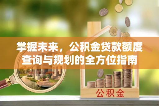 隆德掌握未来，公积金贷款额度查询与规划的全方位指南