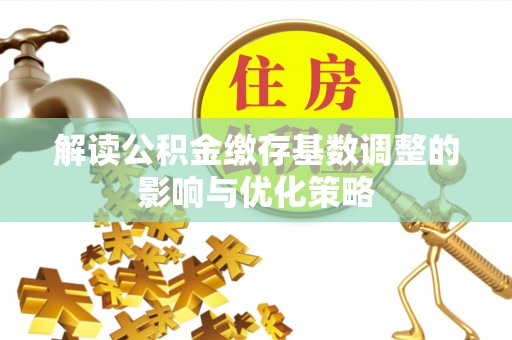 隆德解读公积金缴存基数调整的影响与优化策略