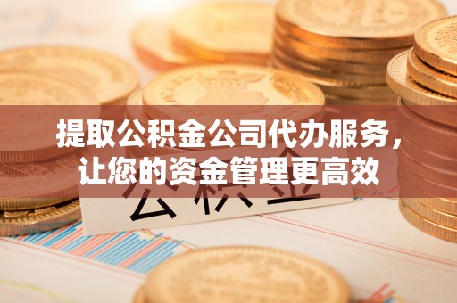 隆德提取公积金公司代办服务，让您的资金管理更高效