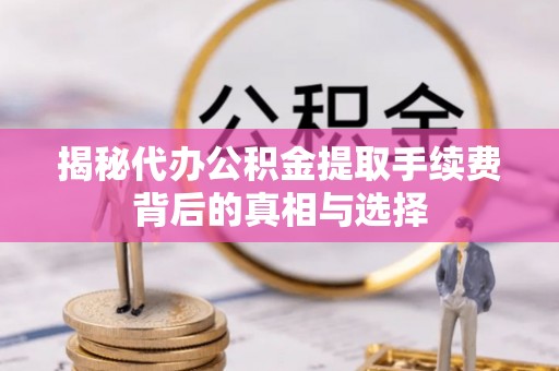 隆德揭秘代办公积金提取手续费背后的真相与选择