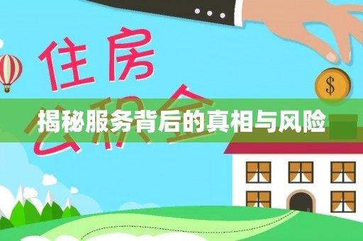 隆德揭秘服务背后的真相与风险