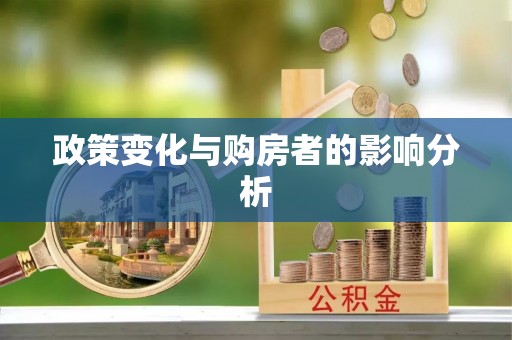 隆德政策变化与购房者的影响分析