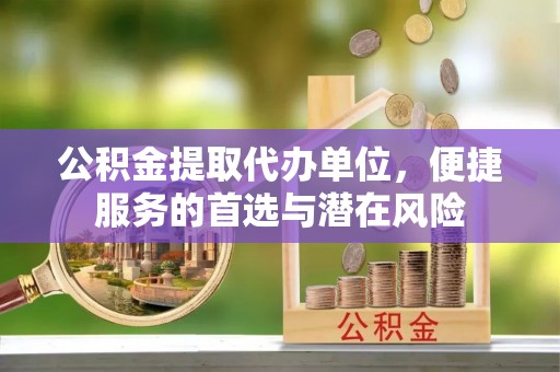 隆德公积金提取代办单位，便捷服务的首选与潜在风险